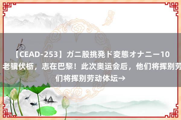 【CEAD-253】ガニ股挑発ド変態オナニー100人8時間 老骥伏枥，志在巴黎！此次奥运会后，他们将挥别劳动体坛→