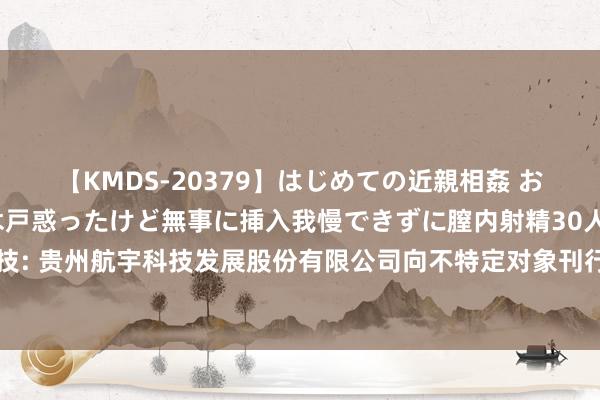 【KMDS-20379】はじめての近親相姦 おばさんの誘いに最初は戸惑ったけど無事に挿入我慢できずに膣内射精30人8時間 航宇科技: 贵州航宇科技发展股份有限公司向不特定对象刊行可转机公司债券召募诠释书内容节录